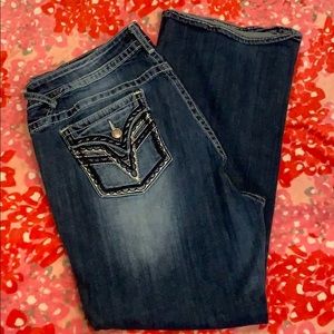 Plus Size Vigoss Bootcut Jean Size 24